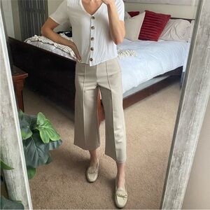 Jones New York Knit Wide-Leg Pant Size Medium